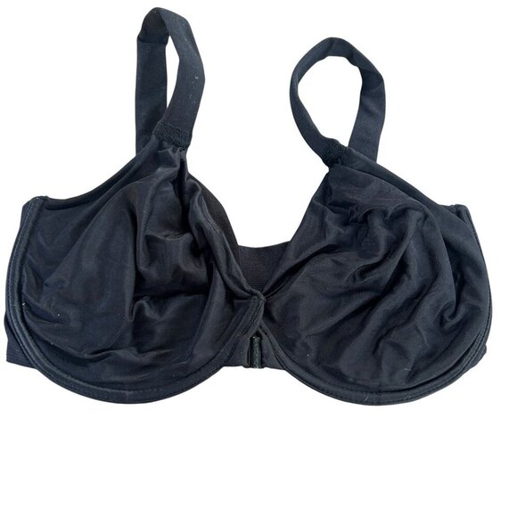 SPANX Bra-lleluyah by Sara Blakely Black Front Snap Bra Size 34DD - Picture 2 of 8